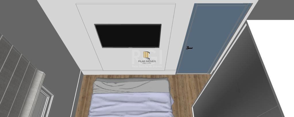 Apartamento 2 dormitórios no bairro Morro Santana