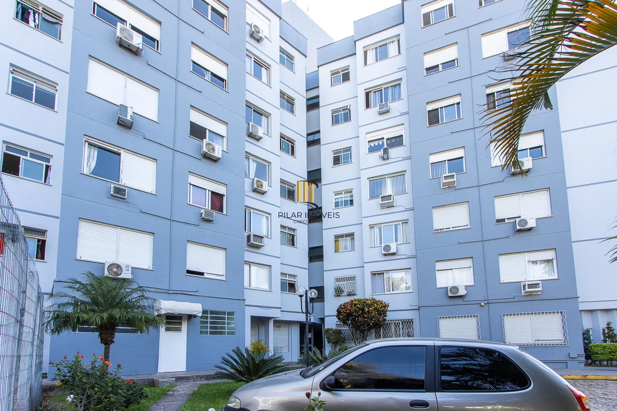 Apartamento de 2 quartos, living, cozinha planejada, área de serviço e 1 vaga.