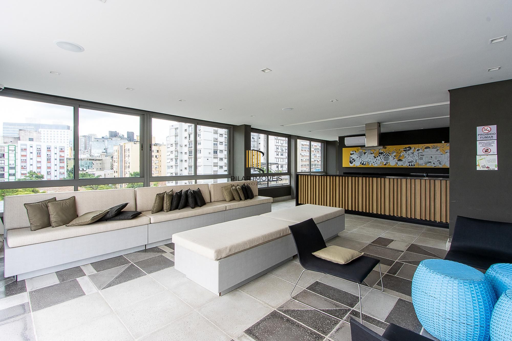 Apartamento Garden/Loft, 1 quarto, 1 vaga - Bairro Cidade Baixa