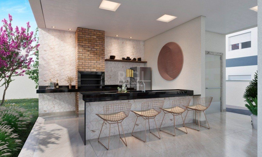 Apartamento para Venda - 56.77m², 2 dormitórios, sendo 1 suites, 1 vaga - Camaquã