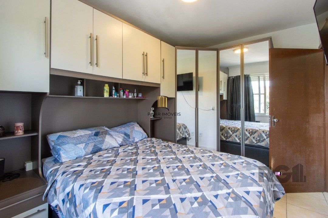 O apartamento com 46,68 m² de área privativa