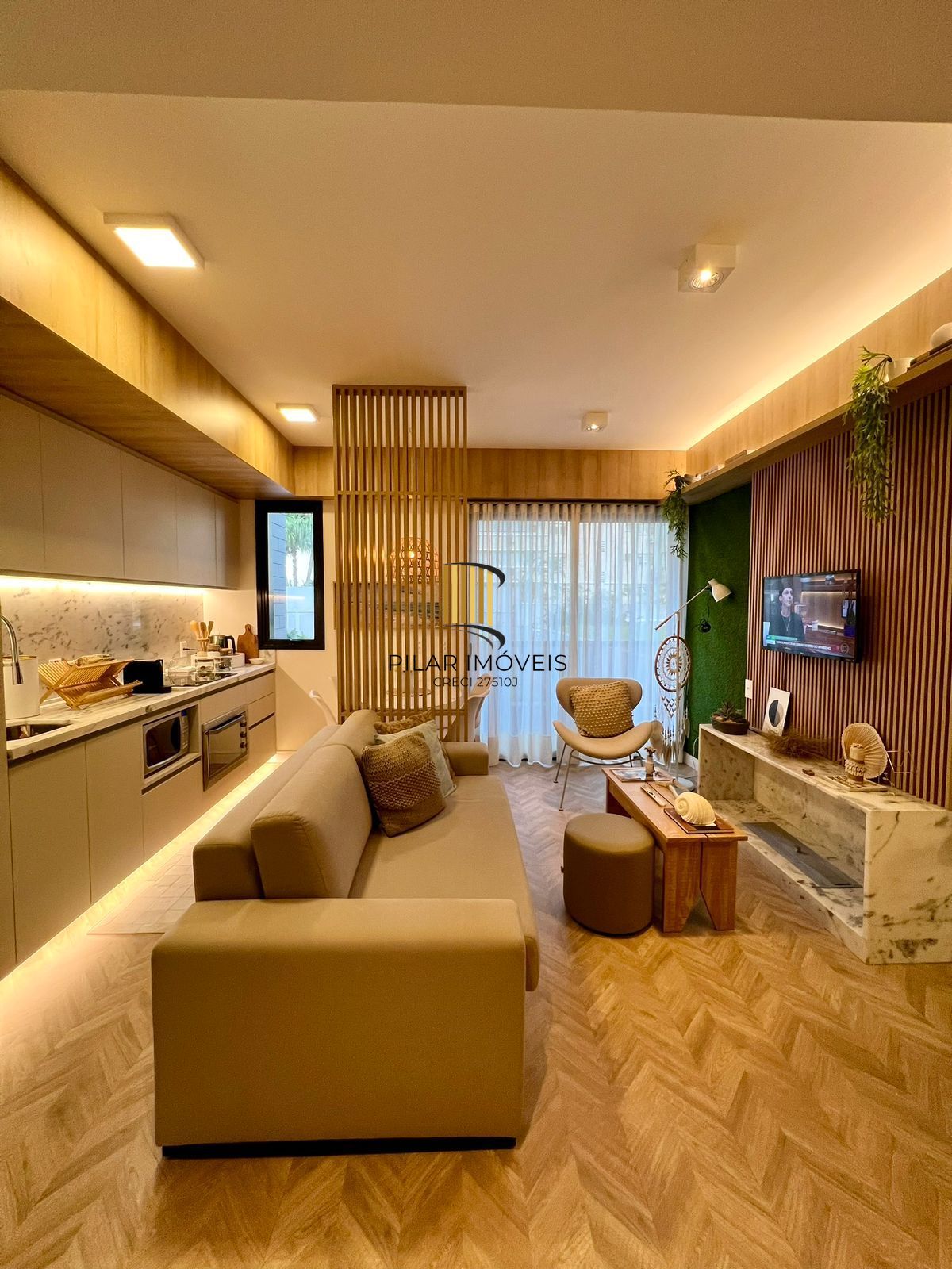 Apartamento de 1 dormitório no Anita Residence - Pilar Imóveis