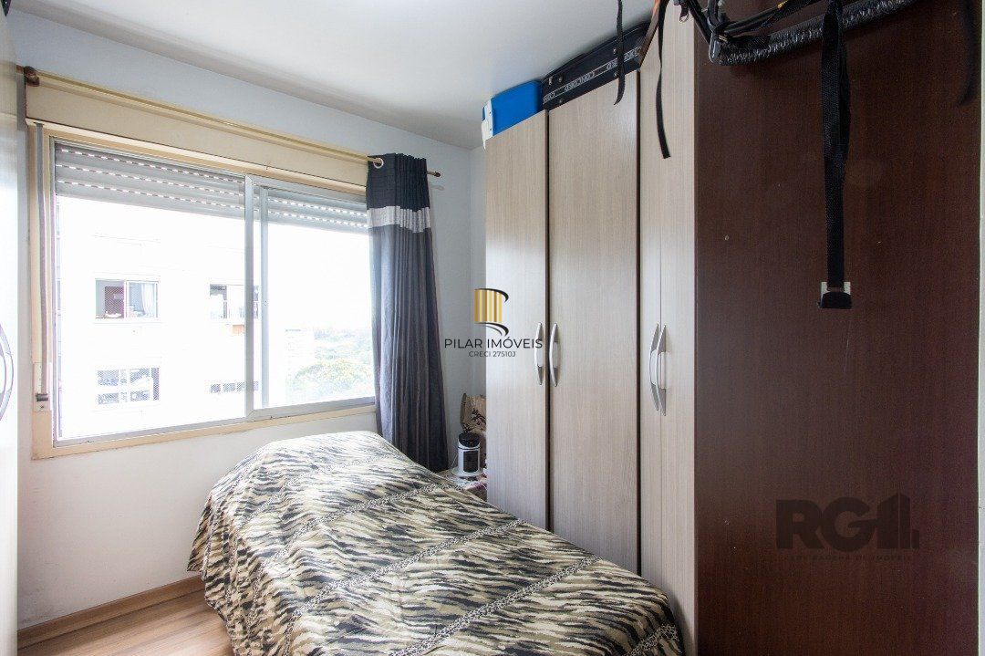 Apartamento 3 quartos, 2 banheiros, 1 vaga, condomínio com infra - Bairro Cristal
