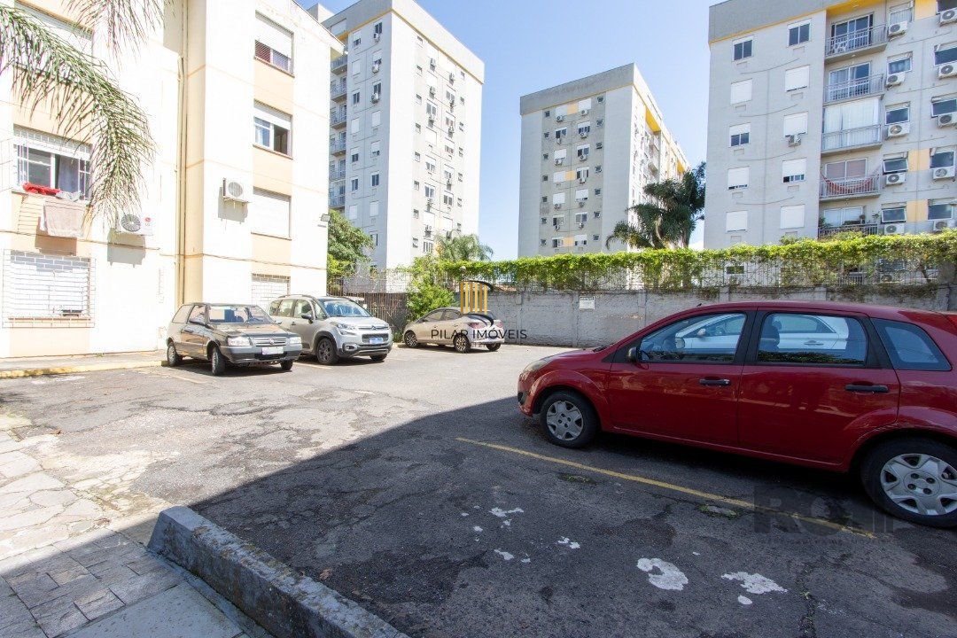 O apartamento com 46,68 m² de área privativa