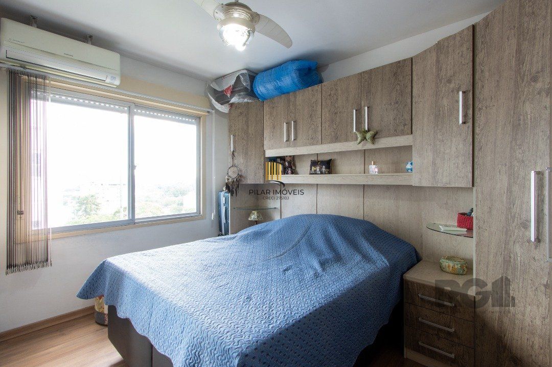 Apartamento 3 quartos, 2 banheiros, 1 vaga, condomínio com infra - Bairro Cristal