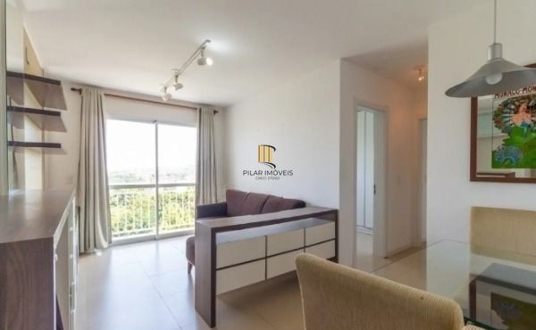 Apartamento | Bairro Cristal | 2 dormitórios | Suíte |  Semi mobiliado |  1 vaga escriturada