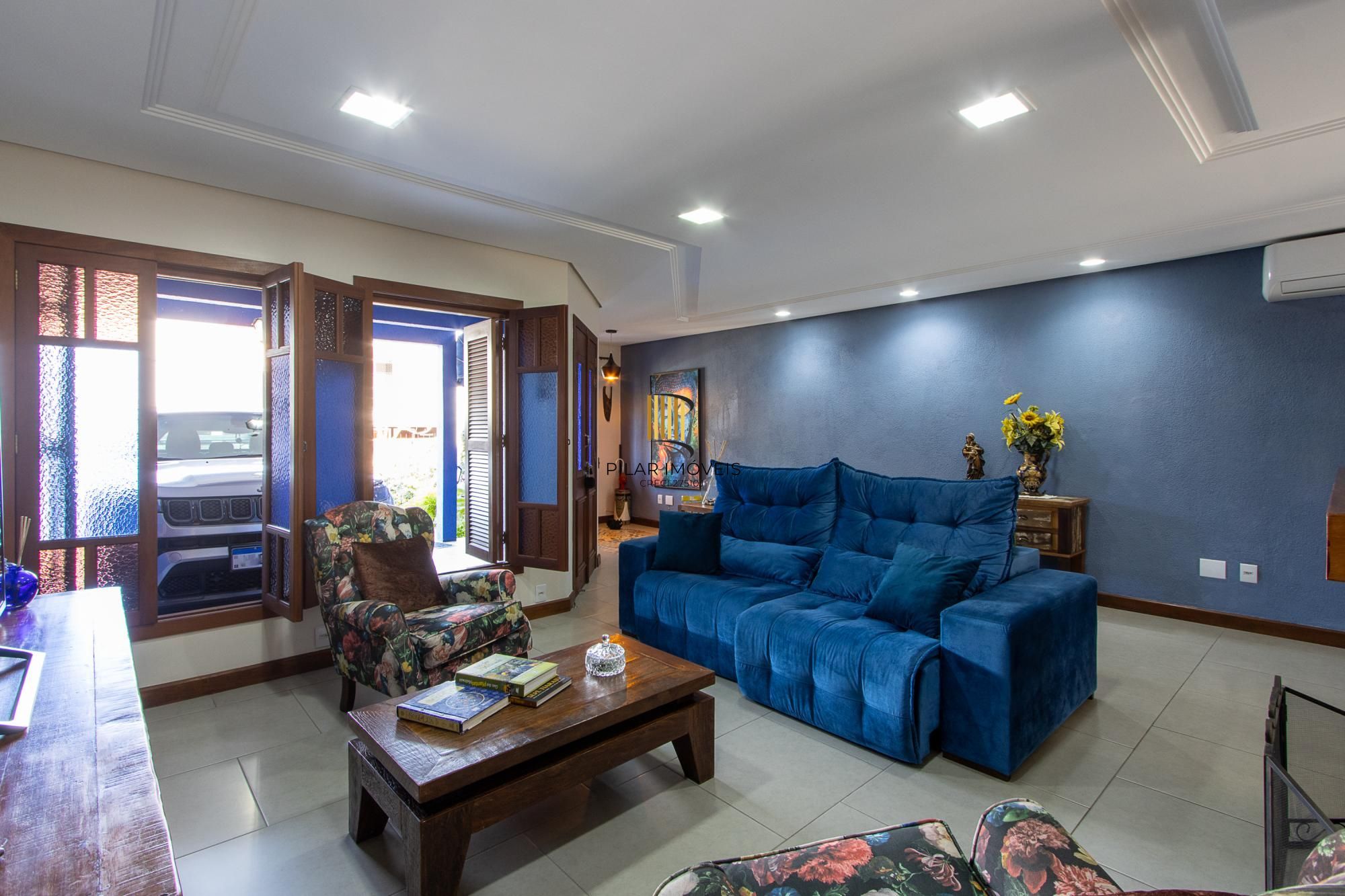 Casa 3 dormitórios com suíte master, terraço e 186m² no Lagos de Nova Ipanema