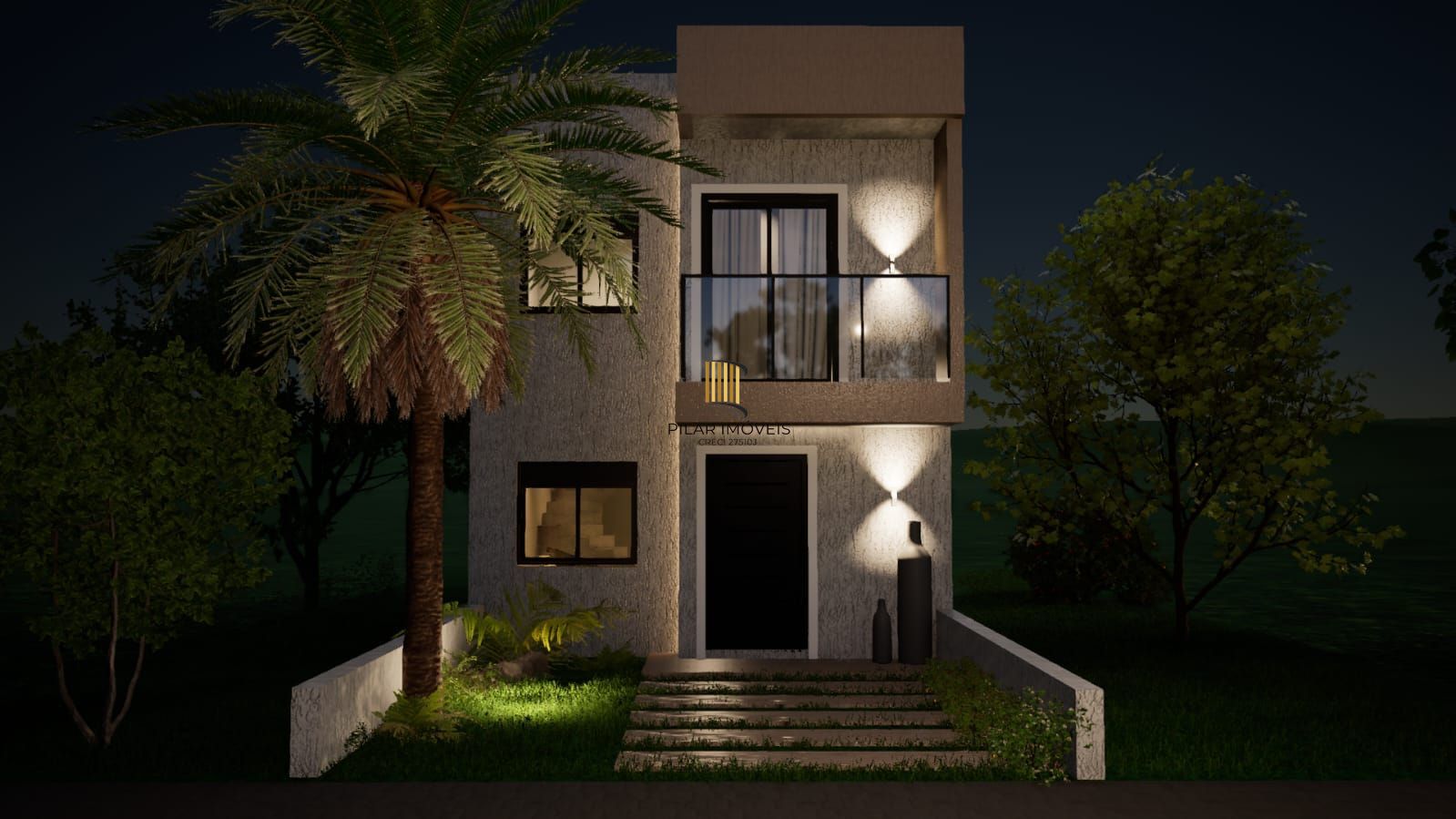Casa em Condomínio à venda, bairro Campo Novo,  3 quartos (1 suite),  3 banheiros