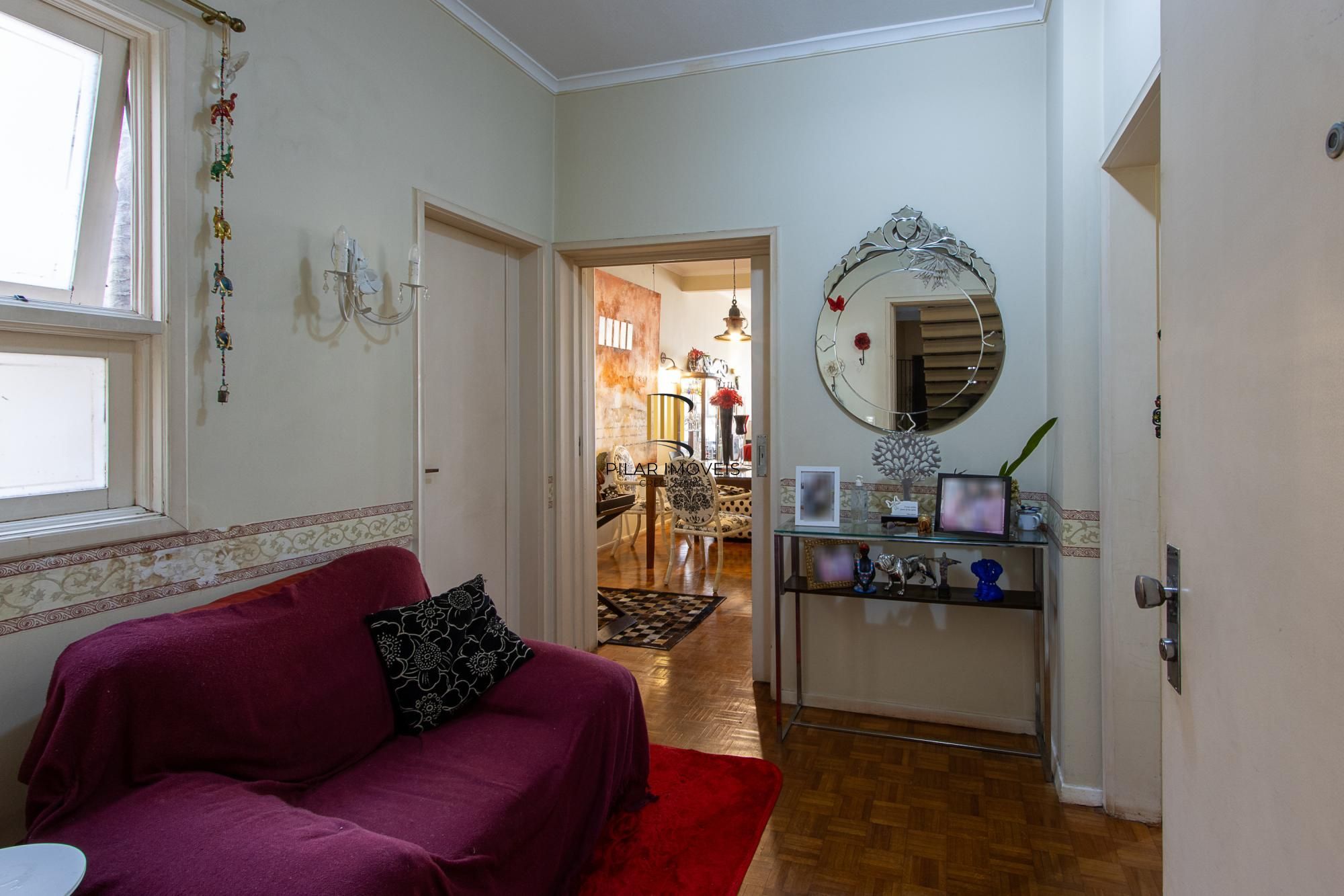 Apartamento 3 Dormitórios Ensolarado no Centro de Porto Alegre