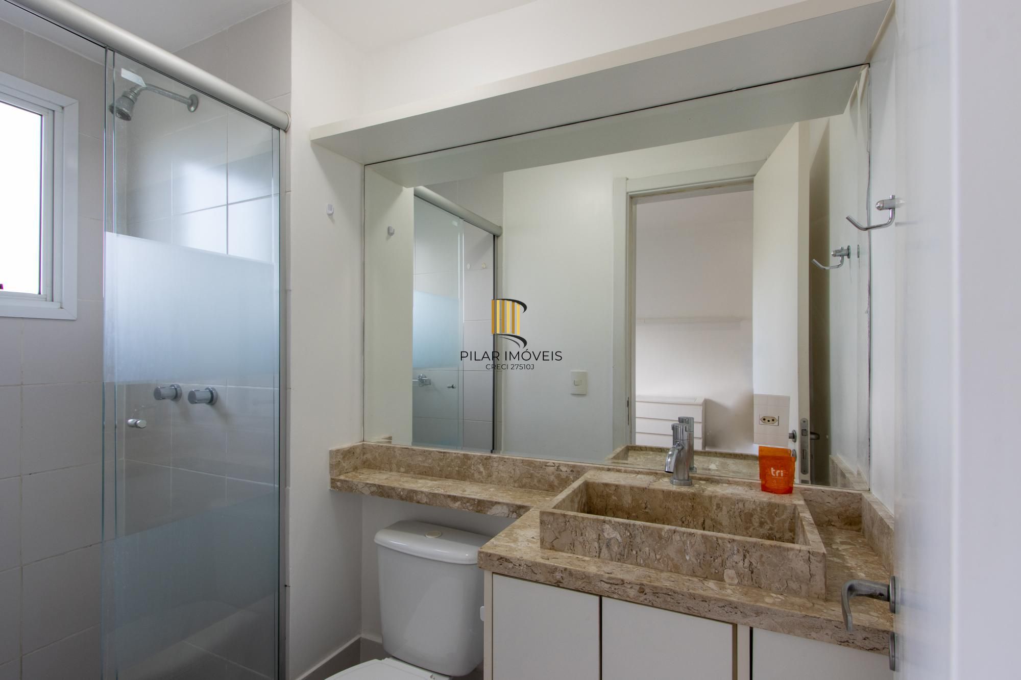 Apartamento no Bairro Cristal de 3 dormitórios,1 Suíte, Semi mobiliado com 1 vaga escriturada