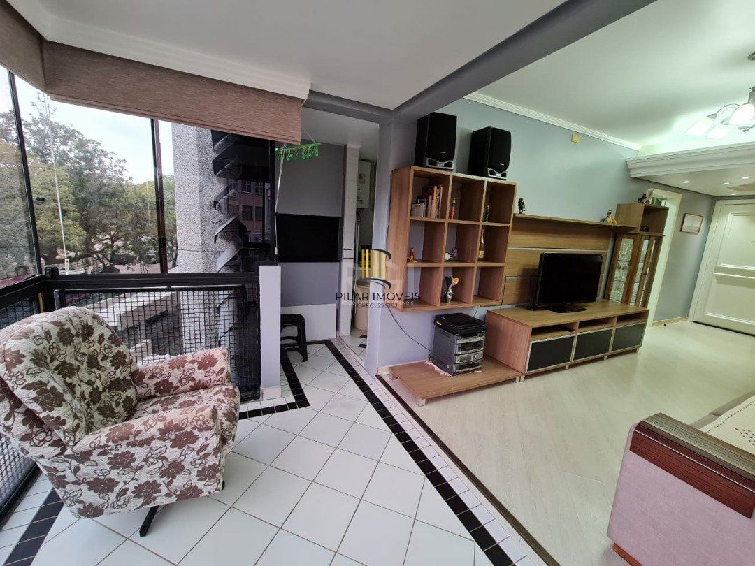 Apartamento para Venda - 94.67m², 3 dormitórios, sendo 1 suites, 1 vaga - Menino Deus