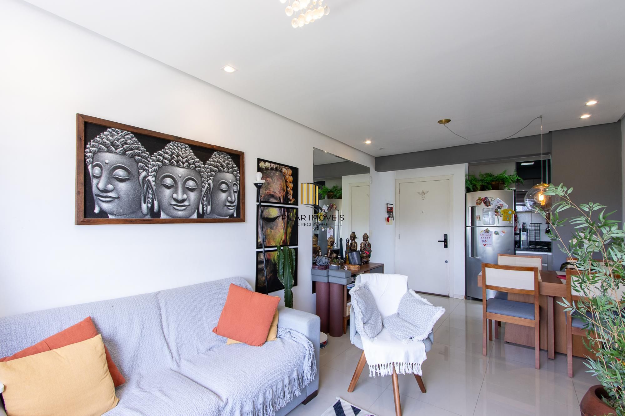 Apartamento MOBILIADO à venda - 2 dormitórios, suíte - Vista  perene