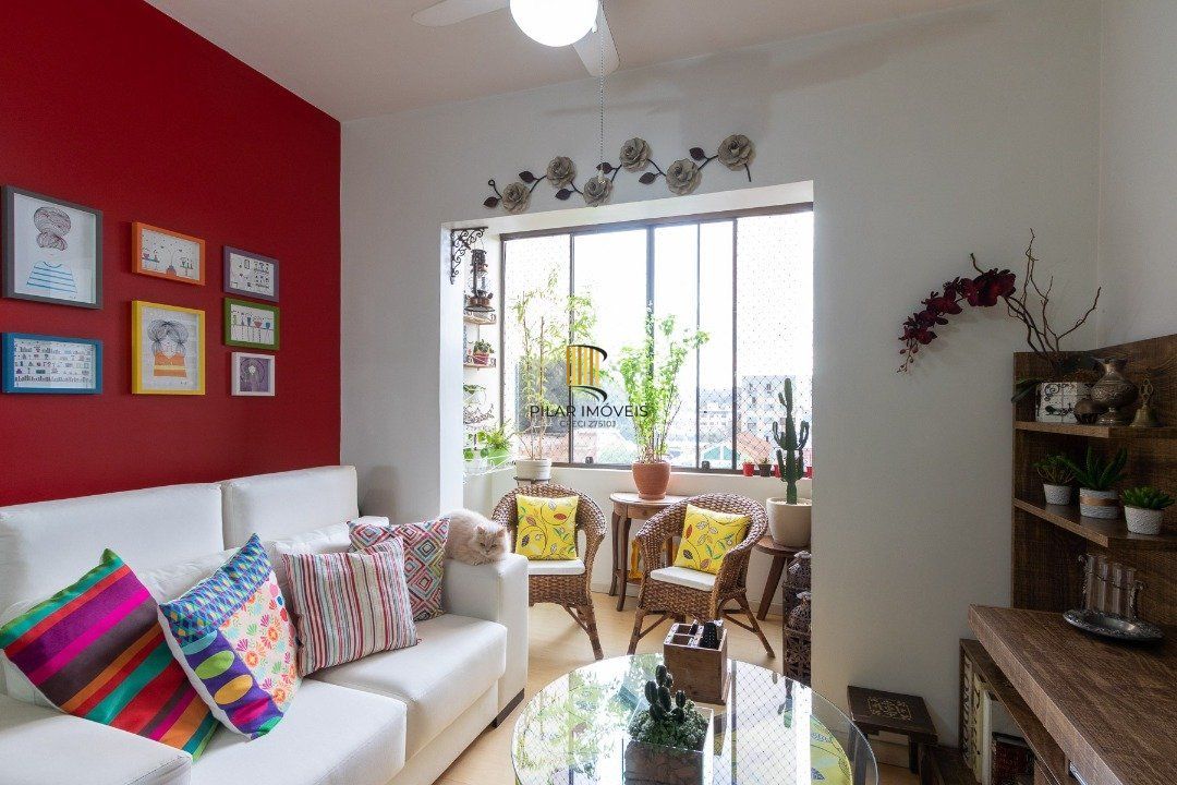 Apartamento para Venda - 76.6m², 3 dormitórios, 1 vaga - Nonoai