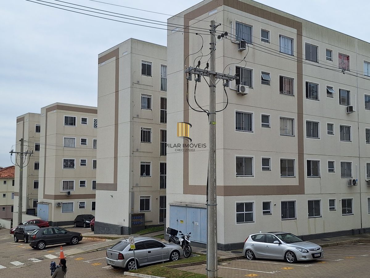 Apartamento 2 dorm, 1 banheiro e vaga escriturada - bairro Morro Santana