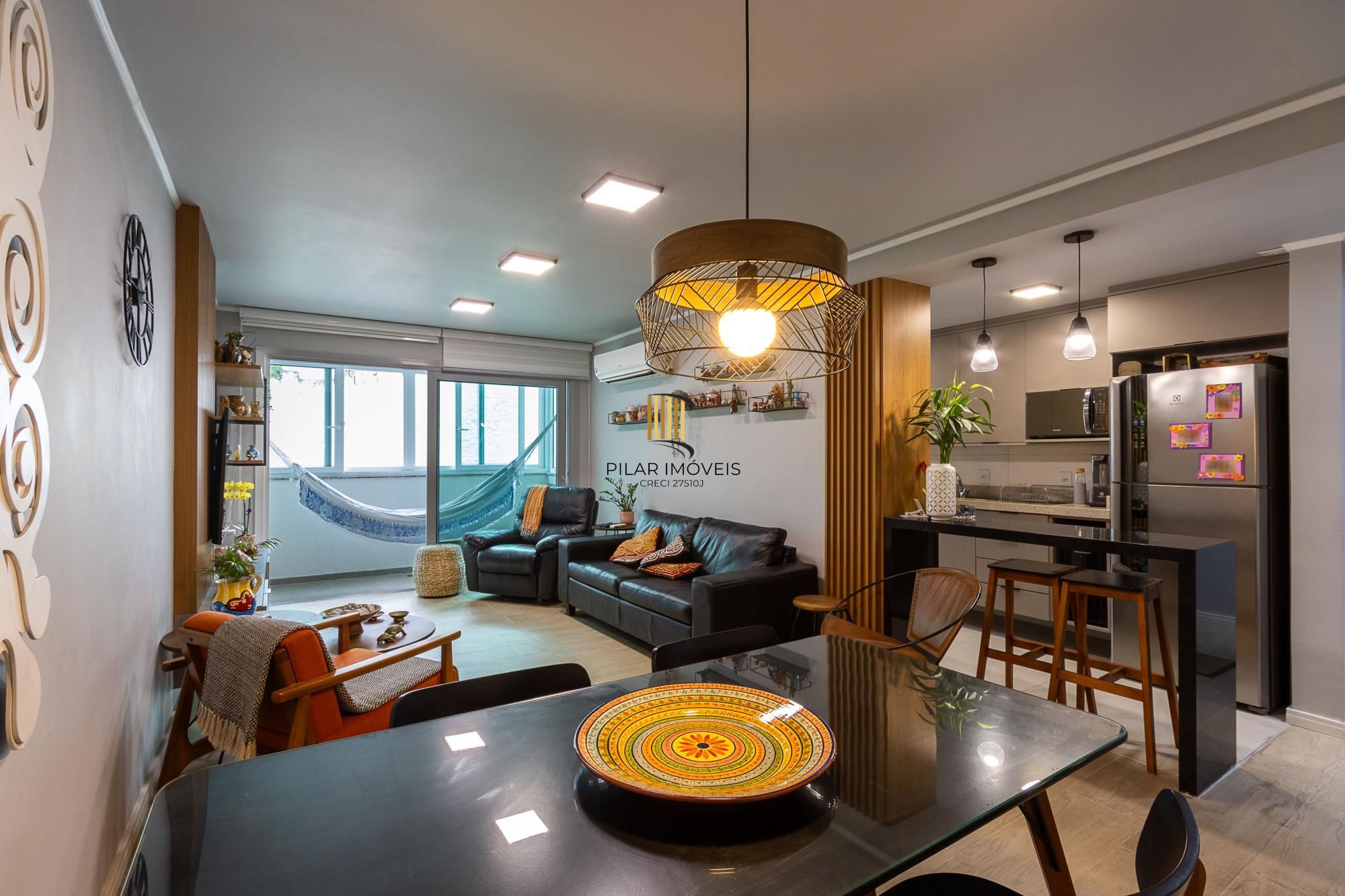 Apartamento 3 dormitórios no bairro Menino Deus - Pilar Imóveis