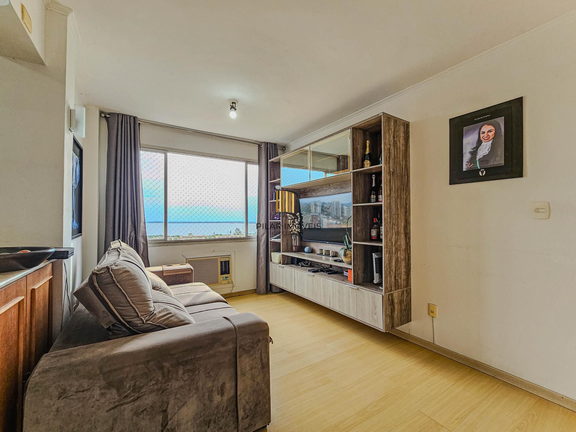 EXCELENTE APTO 2 DORMITÓRIOS COM LINDA VISTA PRO GUAÍBA - Pilar Imóveis