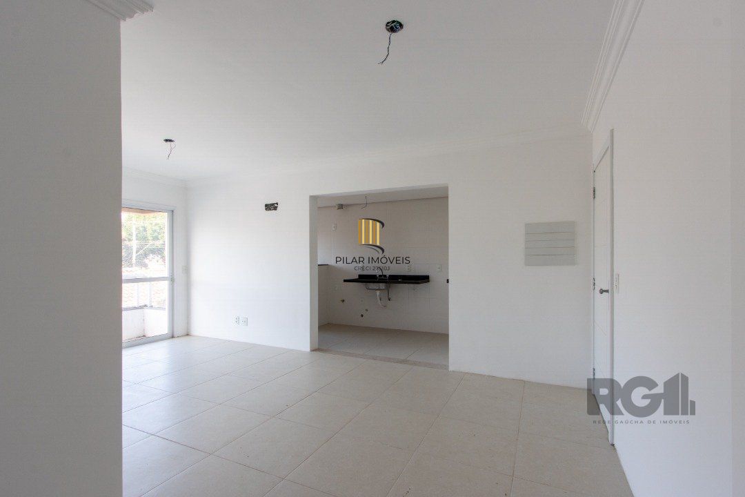 Apartamento novo 02 quartos, suite,  sacada, churrasqueira, 1 vaga, elevador - Bairro Tristeza