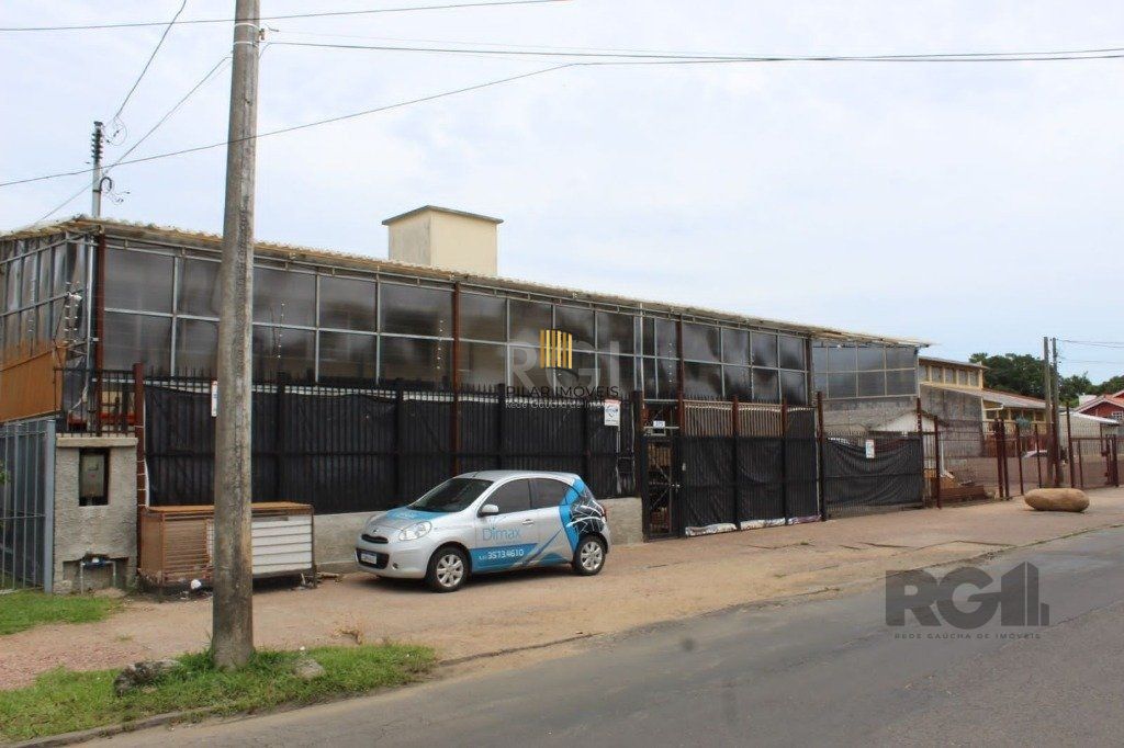 Pavilhão/Depósito , em estrutura montada com mezanino montado com escritório, cozinha, 