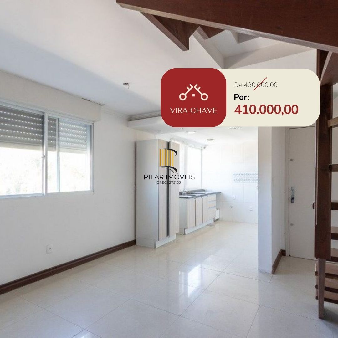 Cobertura para Venda - 79.22m², 2 dormitórios, sendo 1 suites, 1 vaga - Camaquã - Pilar Imóveis