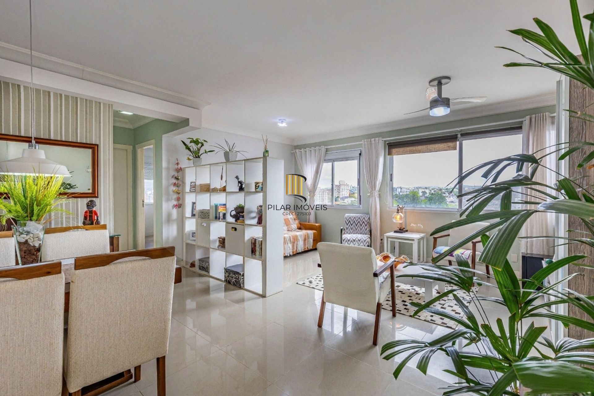 Vende-se apartamento com 2 quartos (1 suíte), 68m² e 1 vaga – Vila Ipiranga - Pilar Imóveis