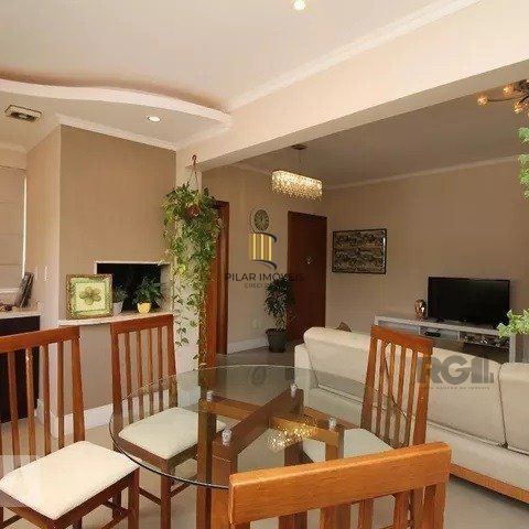 Vende-se apartamento 2 dorm c/ suite, living com sacada c/ churrasuqiera, vaga coberta - 93m² - Mont Serrat