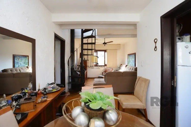 Vende-se ampla cobertura 3 quartos com vaga, lareira e churrasqueira - 175m² - Auxiliadora