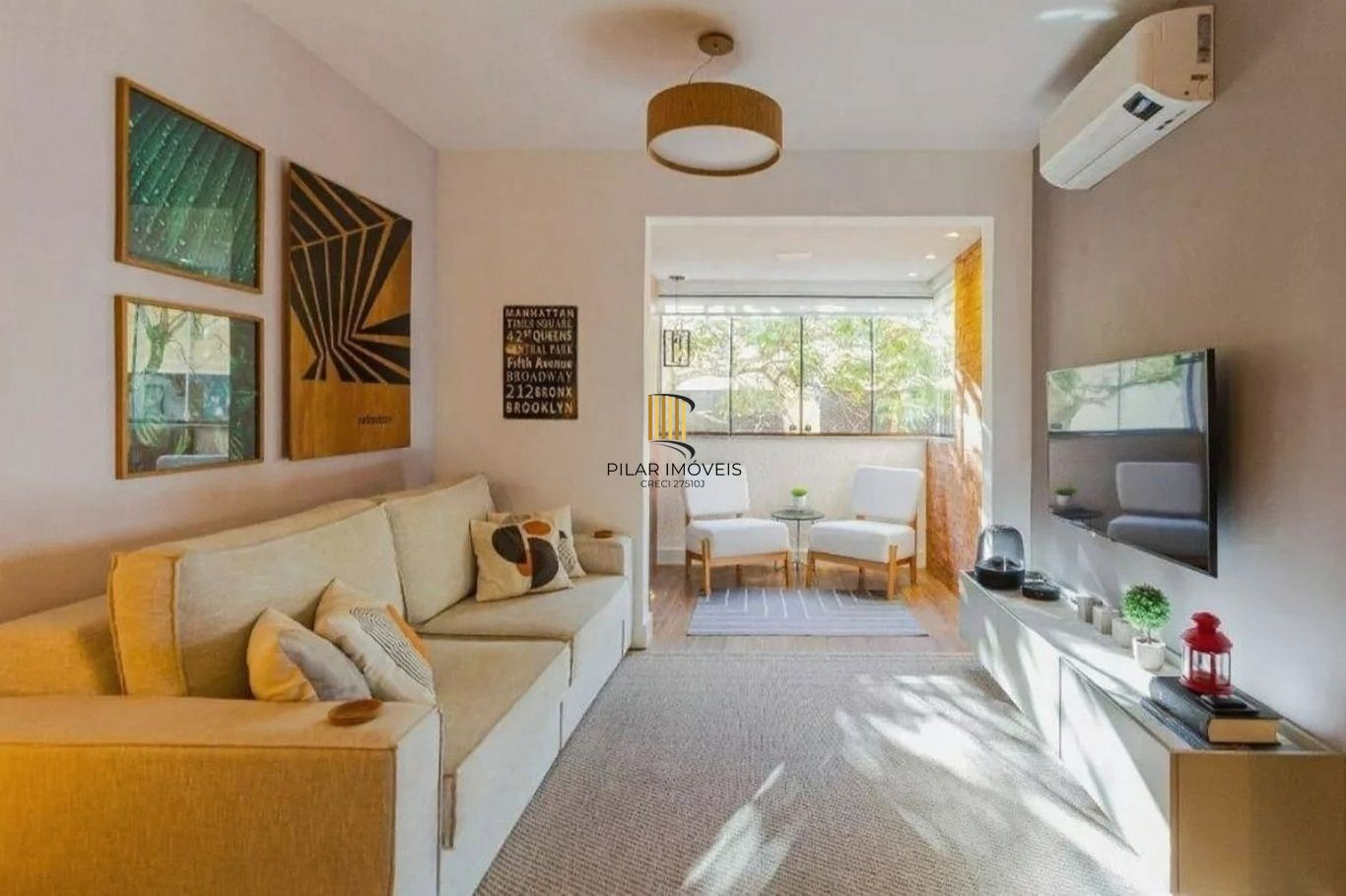 Vende-se apartamento com 2 quartos (1 suíte), 71m² e 1 vaga – Passo da Areia