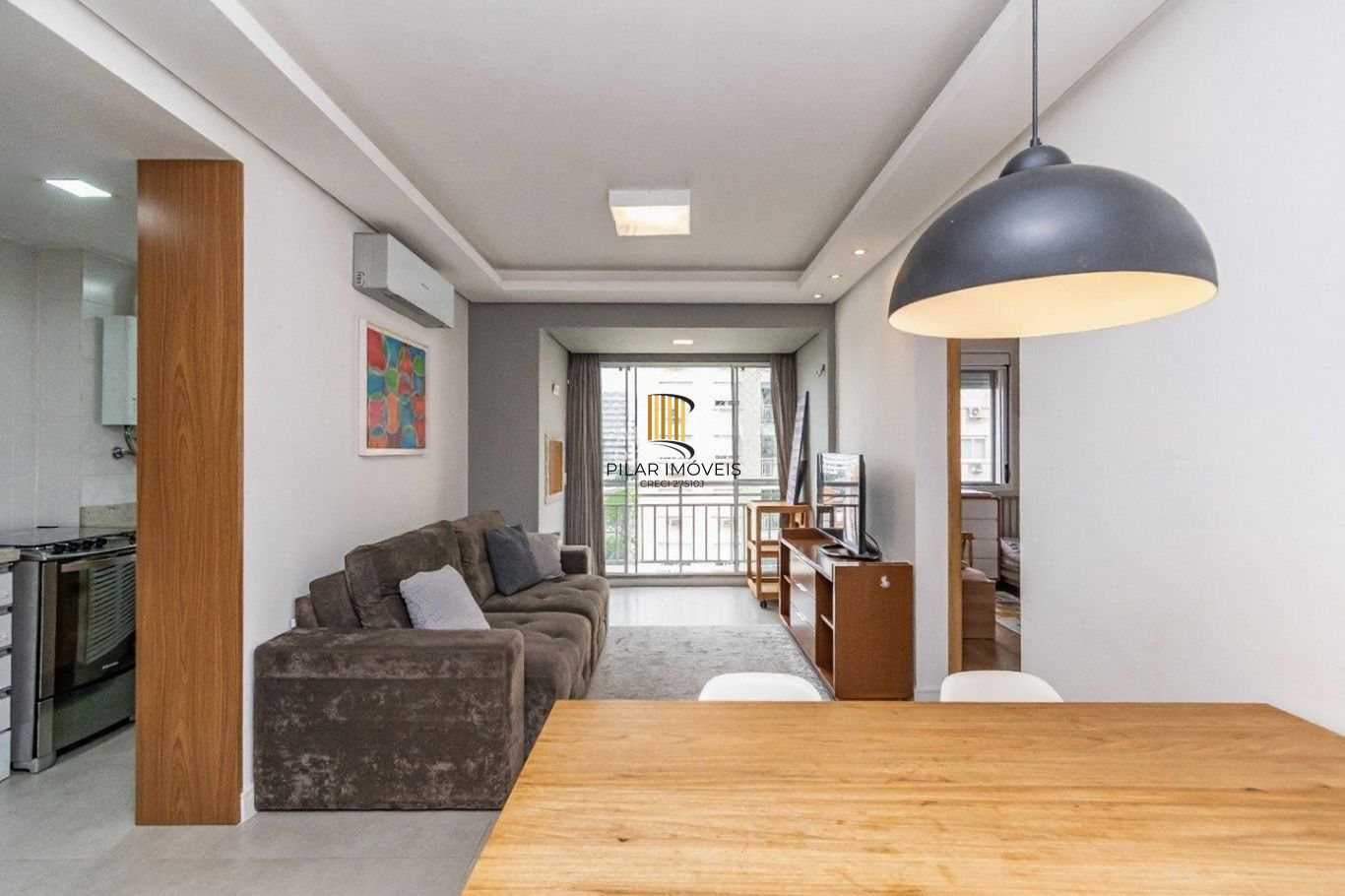 Vende-se apartamento com 2 quartos (1 suíte), 62m² e 1 vaga – Passo da Areia