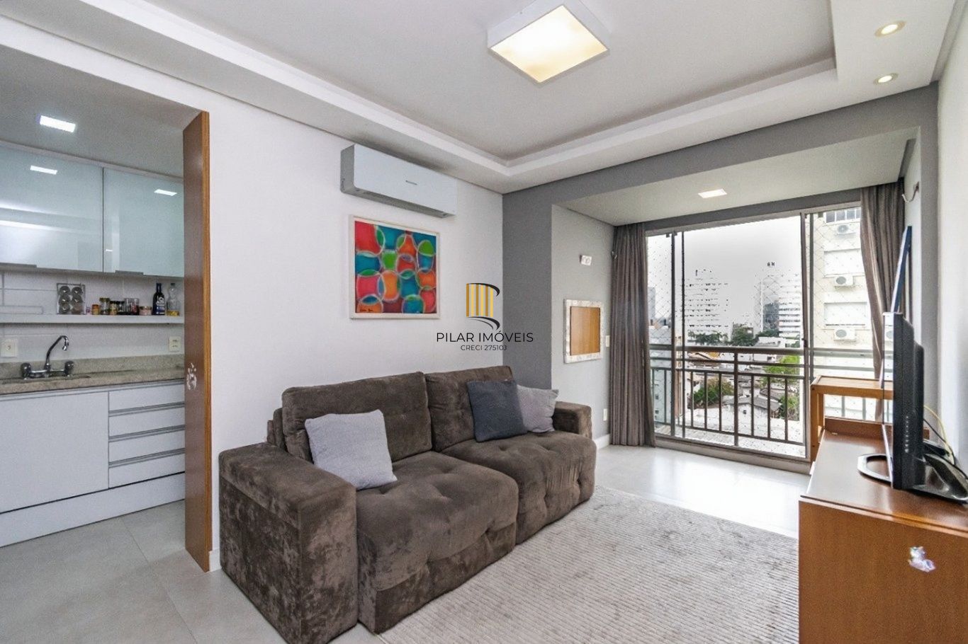 Vende-se apartamento com 2 quartos (1 suíte), 62m² e 1 vaga – Passo da Areia