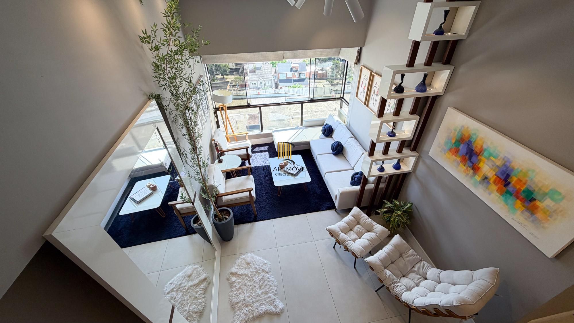 Vende-se linda cobertura com 3 quartos (1 suíte), 209m², 2 vagas e piscina – Três Figueiras