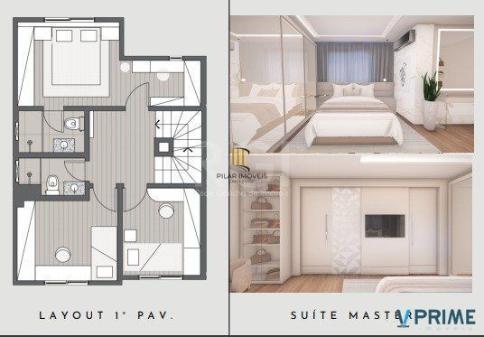 Vende-se casa em condomínio com 4 dormitórios (2 suítes), 3 vagas  – Tristeza