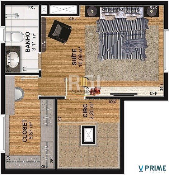 Vende-se casa em condomínio com 4 dormitórios (2 suítes), 3 vagas  – Tristeza