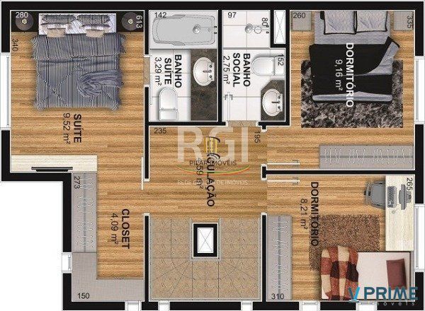 Vende-se casa em condomínio com 4 dormitórios (2 suítes), 3 vagas  – Tristeza