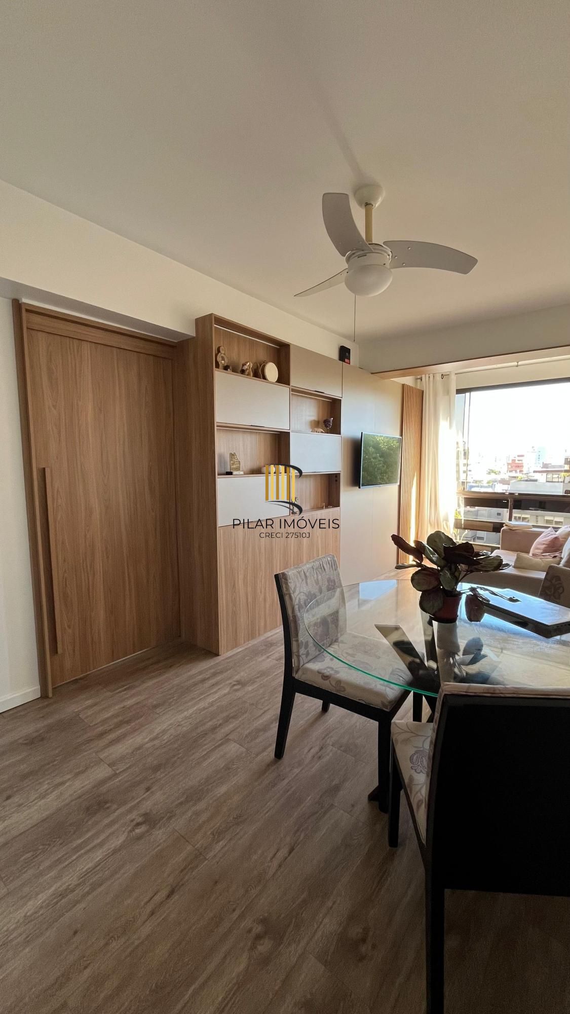 Vende-se apartamento mobiliado de 1 dormitório, 40m² e 1 vaga - Auxiliadora