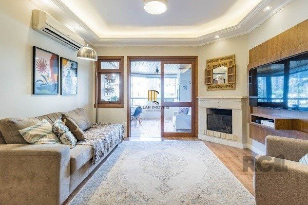 Vende-se luxuoso apartamento 3 quartos com suíte, 2 vagas, lareira, churrasqueira, próximo da encol - 133m² - Bela Vista