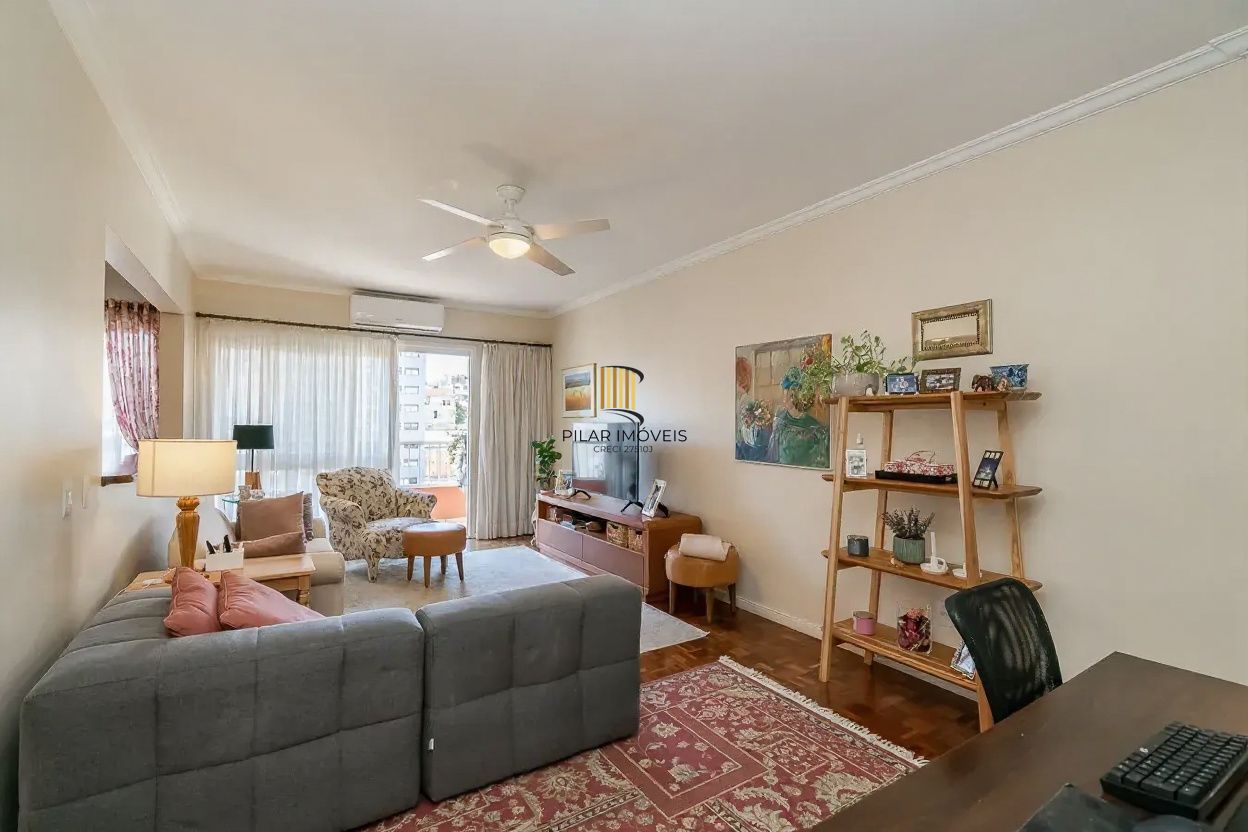 Vende-se apartamento com 3 quartos (1 suíte), 139 m², 2 vagas – Moinhos de Vento - Pilar Imóveis