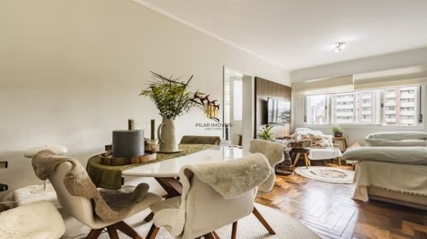 Vende-se apartamento com 1 quarto, 43m² e 1 vaga – Petrópolis - Pilar Imóveis