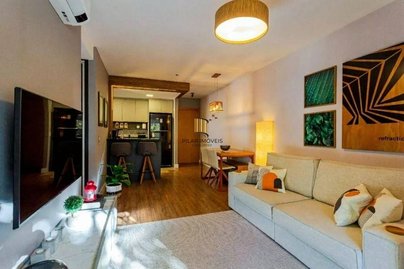 Vende-se apartamento com 2 quartos (1 suíte), 71m² e 1 vaga – Passo da Areia