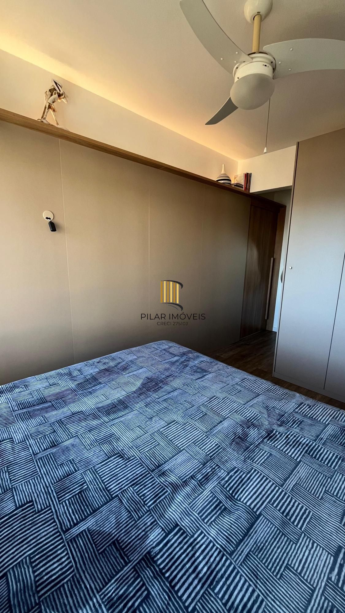 Vende-se apartamento mobiliado de 1 dormitório, 40m² e 1 vaga - Auxiliadora