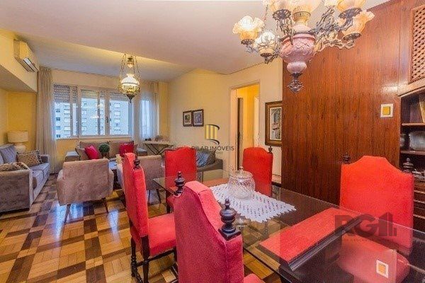 Amplo Apartamento de 3 quartos com suíte e 2 sacadas, com Vista para o Guaíba e 1 Vaga - Moinhos de Vento - 126m² - Pilar Imóveis