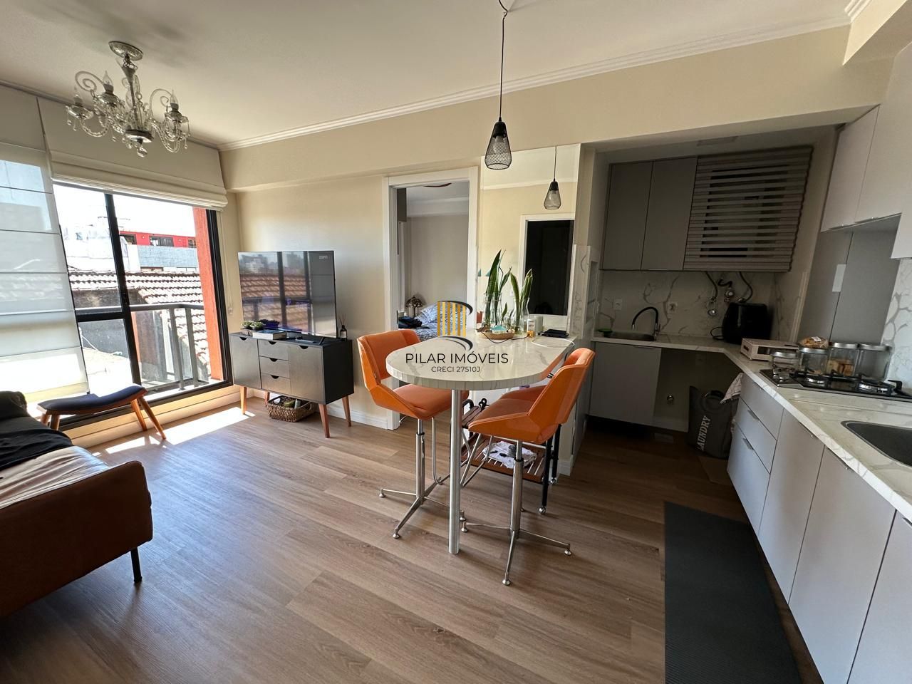 Vende-se apartamento com 2 quartos (2 suítes), 51m² e 1 vaga – Santa Cecília - Pilar Imóveis