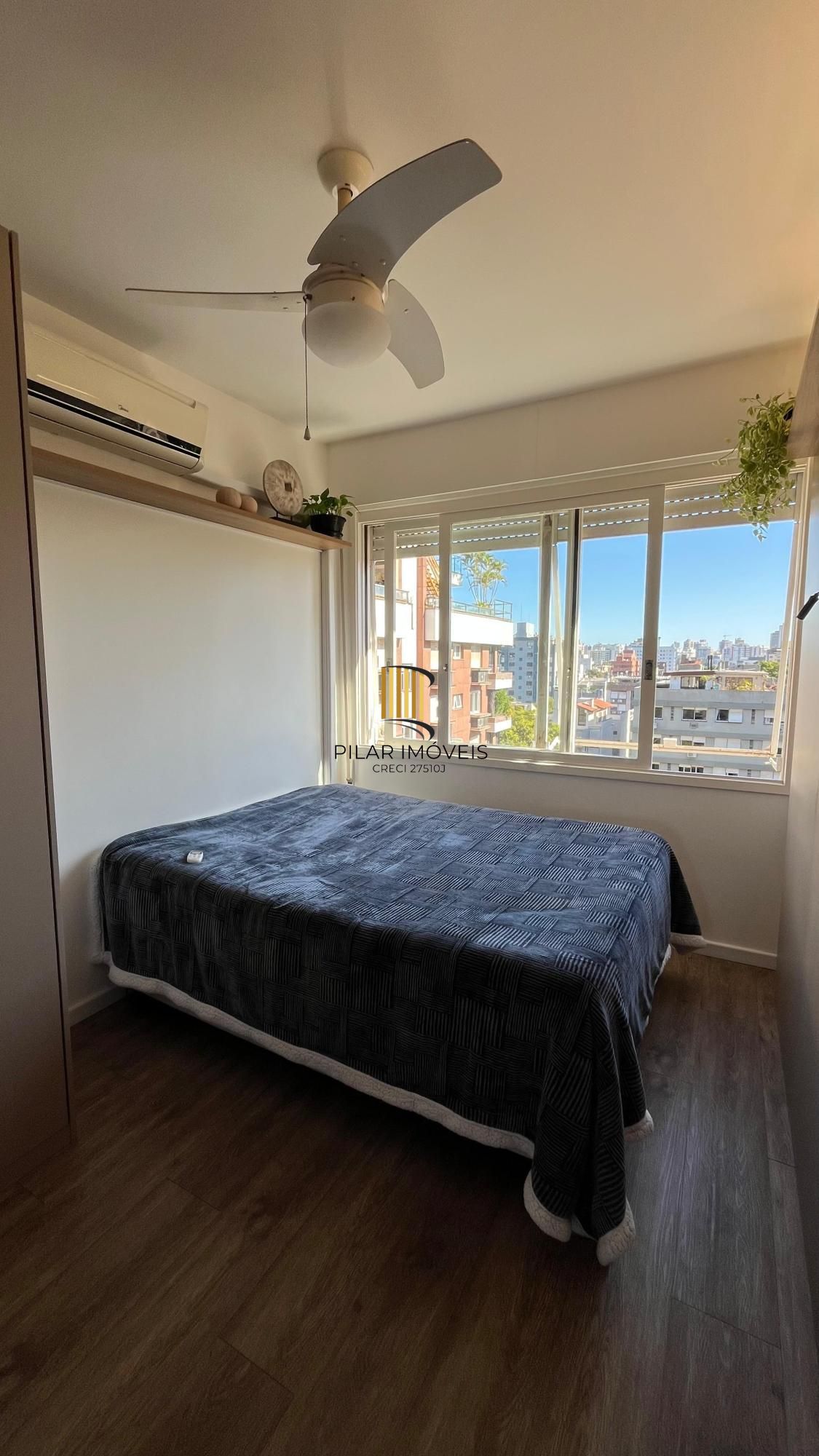 Vende-se apartamento mobiliado de 1 dormitório, 40m² e 1 vaga - Auxiliadora