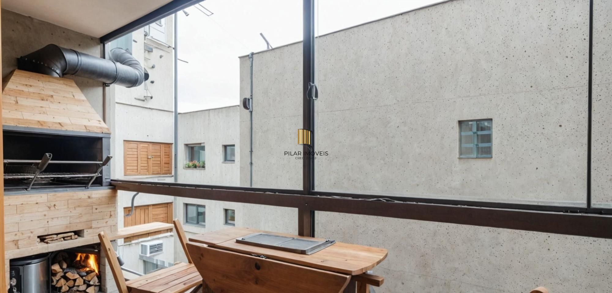 Apartamento com 2 quartos, 2 vagas e sacada com churrasqueira - Higienópolis