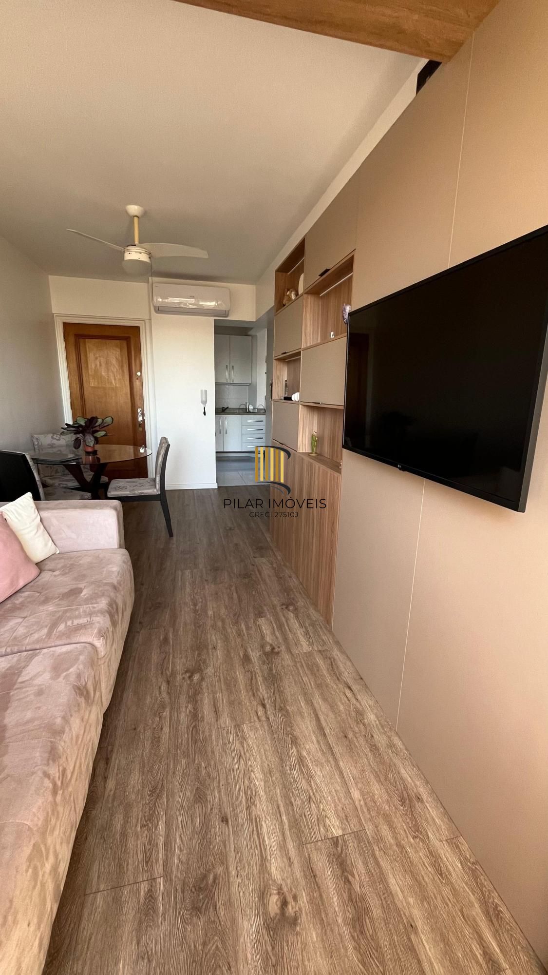 Vende-se apartamento mobiliado de 1 dormitório, 40m² e 1 vaga - Auxiliadora
