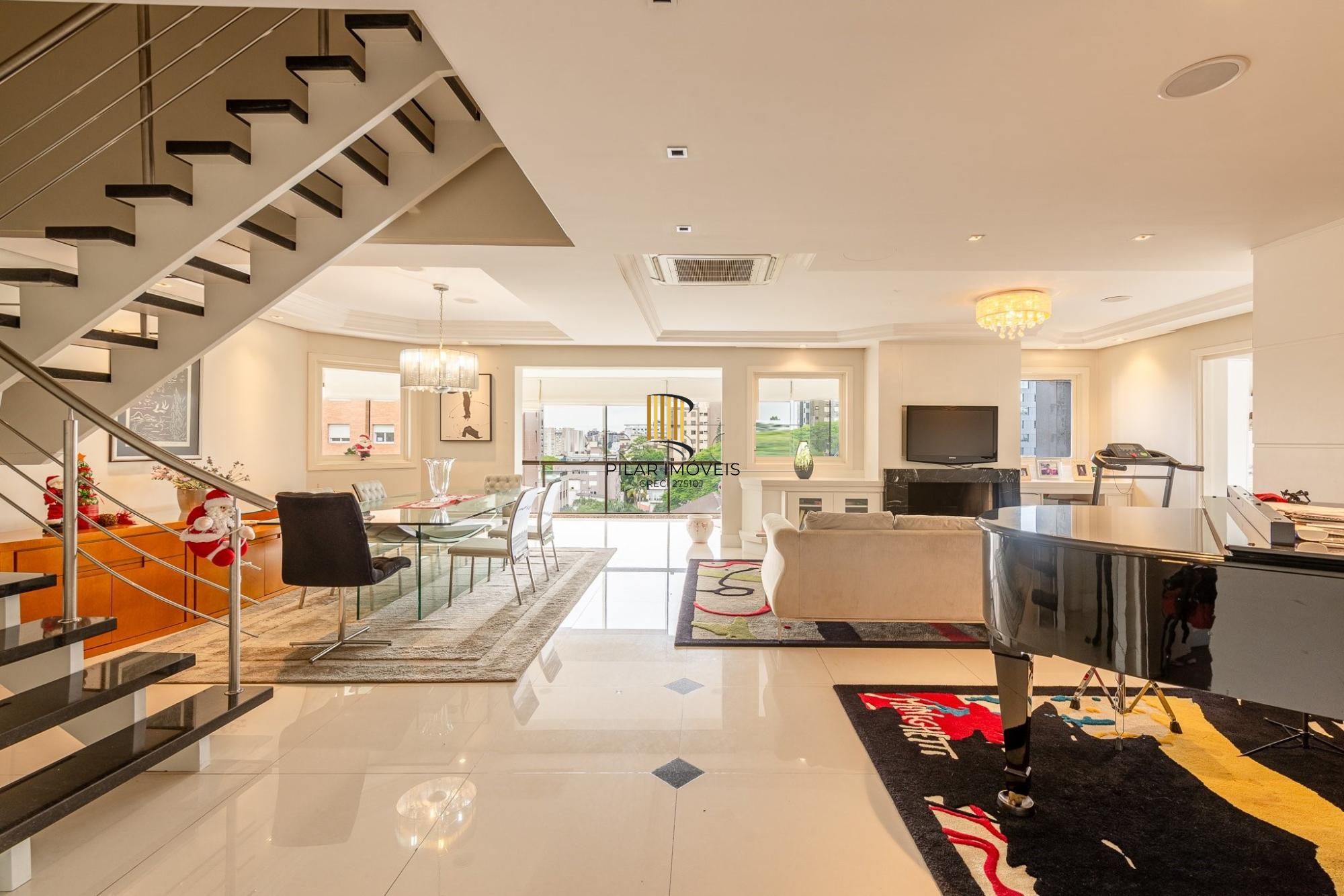 Vende-se luxuosa cobertura com 531.95m², 4 dormitórios no bairro Auxiliadora