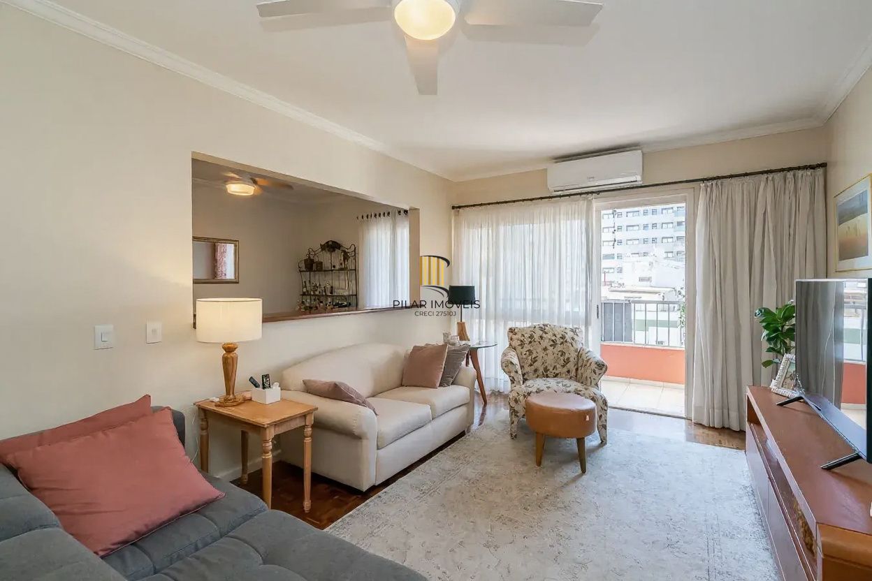 Vende-se apartamento com 3 quartos (1 suíte), 139 m², 2 vagas – Moinhos de Vento