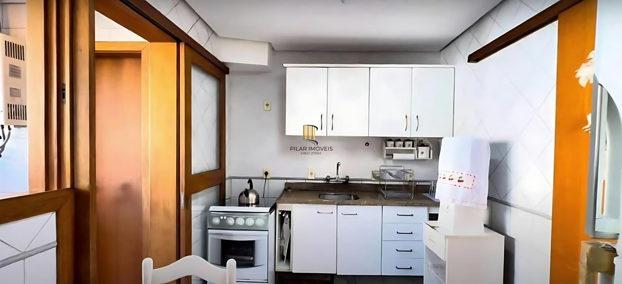 Vende-se apartamento com 3 quartos(1 suíte), sacada, churrasqueira e 1 vaga – 128 m² – Auxiliadora