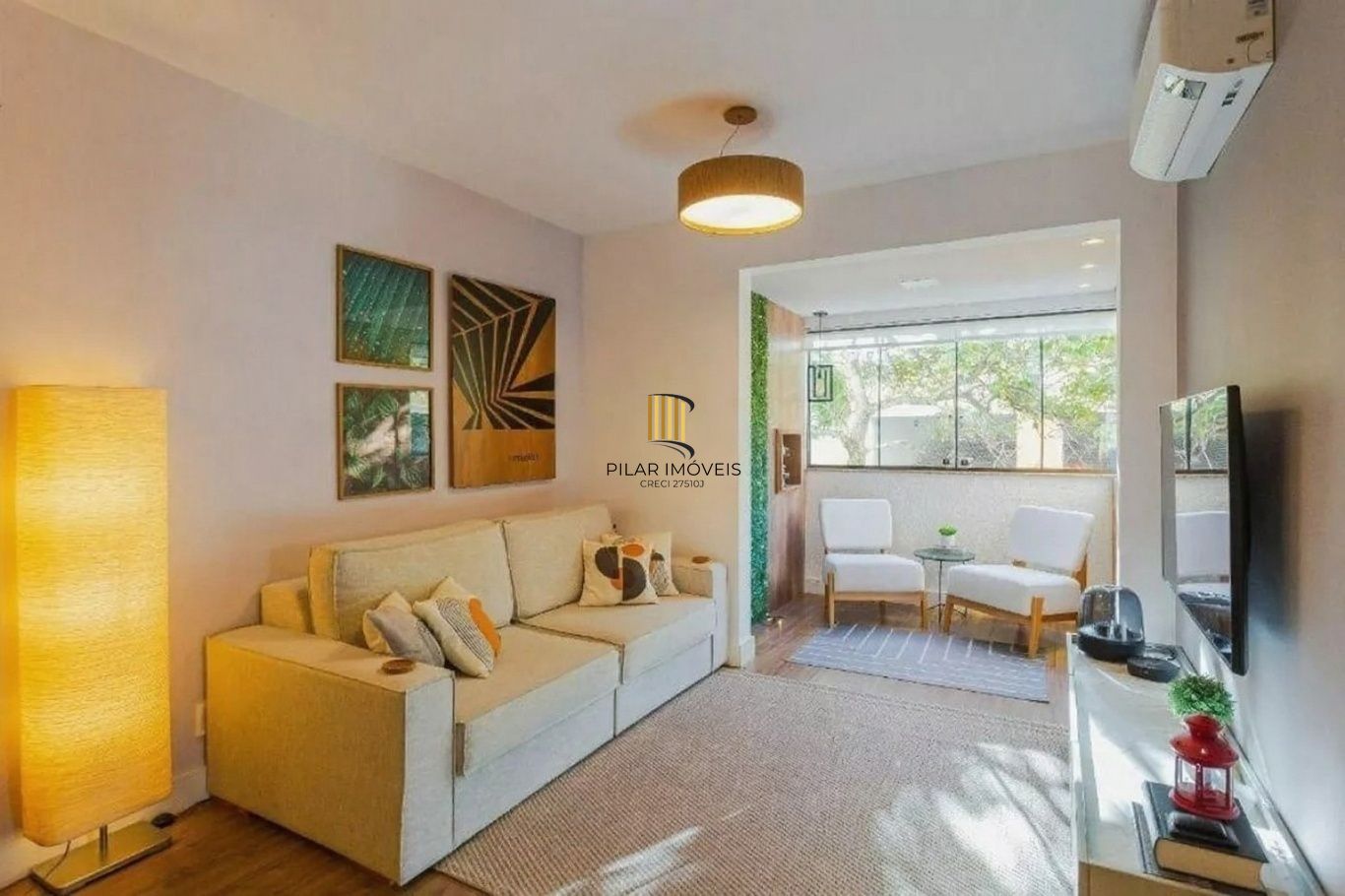 Vende-se apartamento com 2 quartos (1 suíte), 71m² e 1 vaga – Passo da Areia - Pilar Imóveis