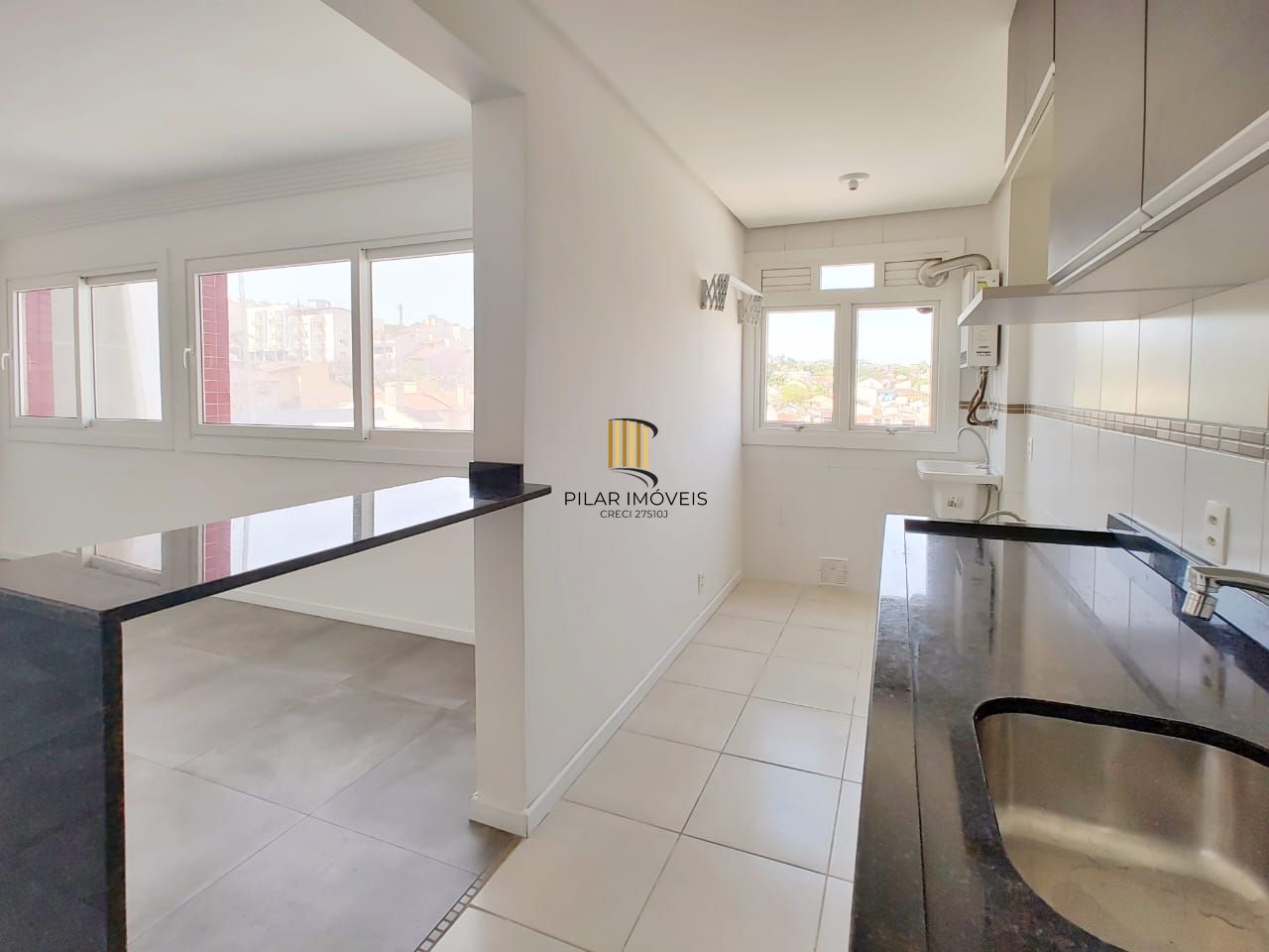 Vende-se apartamento de 1 quarto, 49m², churrasqueira e 1 vaga - Santo Antônio