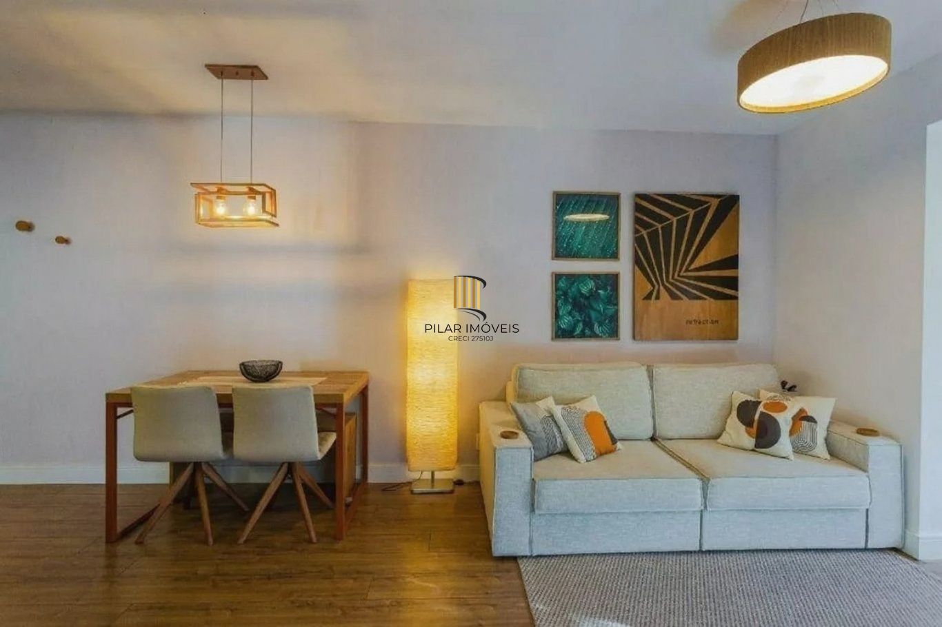 Vende-se apartamento com 2 quartos (1 suíte), 71m² e 1 vaga – Passo da Areia